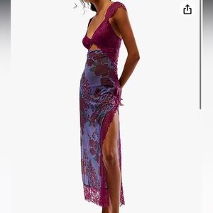 Floral Lace Slip Dress